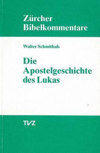 Cover image for Die Apostelgeschichte Des Lukas