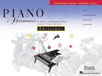 Cover image for Piano Adventures Christmas Book Primer Level