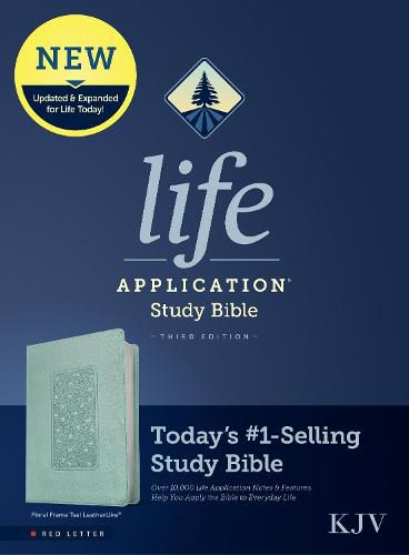 Cover image for KJV Life Application Study Bible, Third Edition, Floral