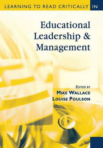 Cover image for Learning to Read Critically in Educational Leadership and Management