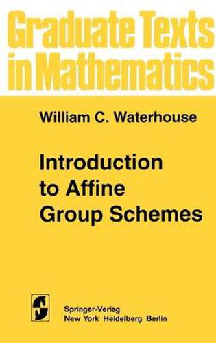 Cover image for Introduction to Affine Group Schemes