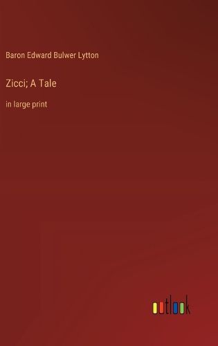 Cover image for Zicci; A Tale