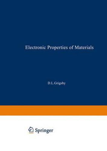 Electronic Properties of Materials: A Guide to the Literature Volume Two, Part One Volume 1 / Volume 2 / Volume 3