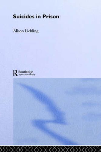 Cover image for Suicides in Prison