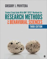 Cover image for Student Study Guide with Ibm(r) Spss(r) Workbook for Research Methods for the Behavioral Sciences