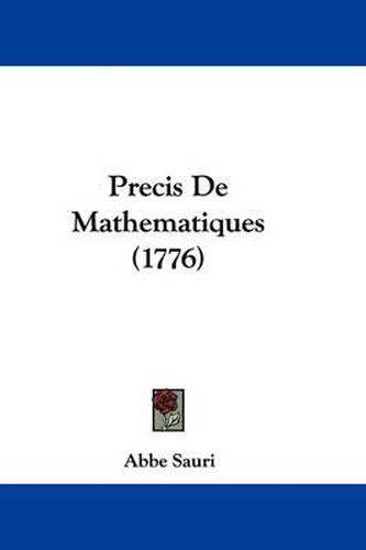 Cover image for Precis de Mathematiques (1776)