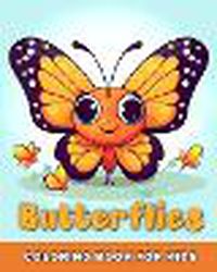 Cover image for Butterflies Coloring Book for Kids