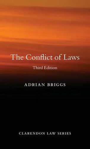 Cover image for The Conflict of Laws