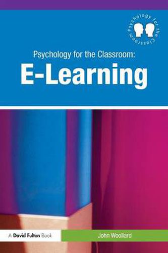 Cover image for Psychology for the Classroom: E-Learning