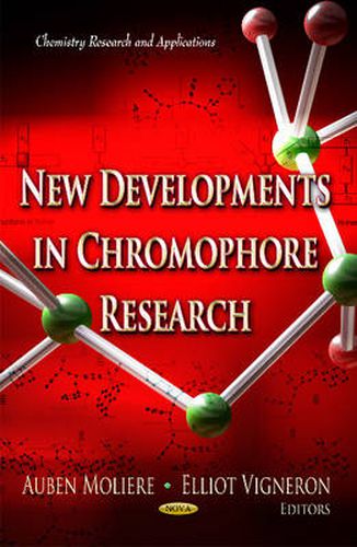 Cover image for New Developments in Chromophore Research