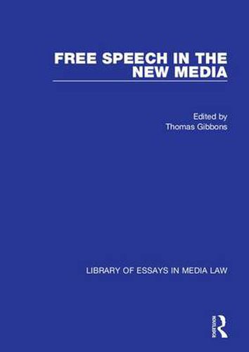 Cover image for Free Speech in the New Media