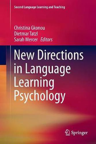 Cover image for New Directions in Language Learning Psychology