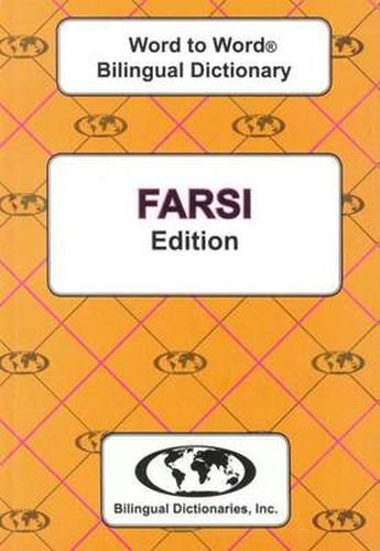 Cover image for English-Farsi & Farsi-English Word-to-Word Dictionary