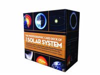 Cover image for The Photographic Card Deck of the Solar System 126 Cards Featuring Stories, Scientific Data, and Big, Beautiful Photographs of All the Planets, Moons, and other Heavenly Bodies that Orbit Our Sun