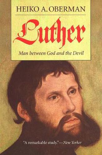 Cover image for Luther: Man Between God and the Devil