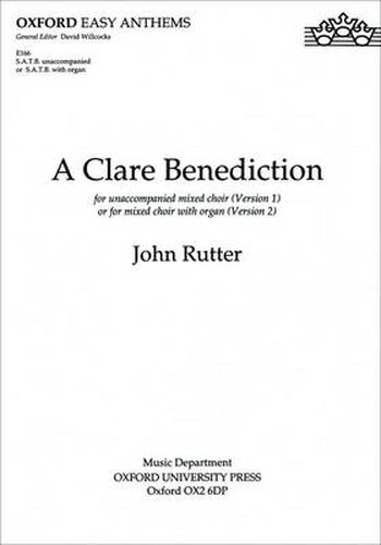 A Clare Benediction