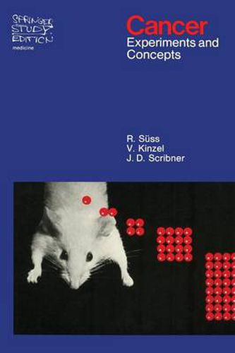 Cover image for Cancer: Experiments and Concepts