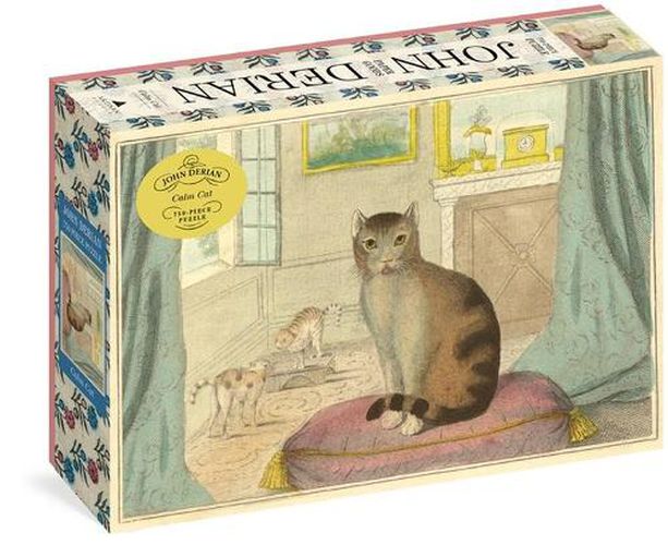 John Derian Paper Goods Calm Cat 750 Piece Puzzle