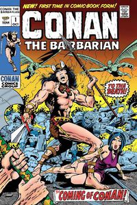 Cover image for Conan The Barbarian: The Original Comics Omnibus Vol.1
