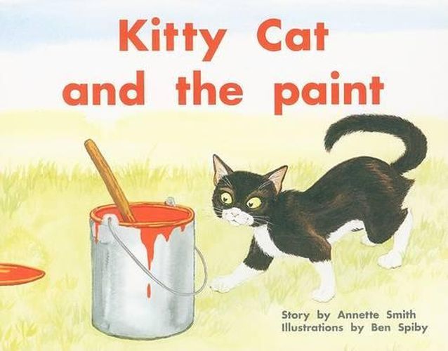 Cover image for Kitty Cat and the Paint: Individual Student Edition Blue (Levels 9-11)