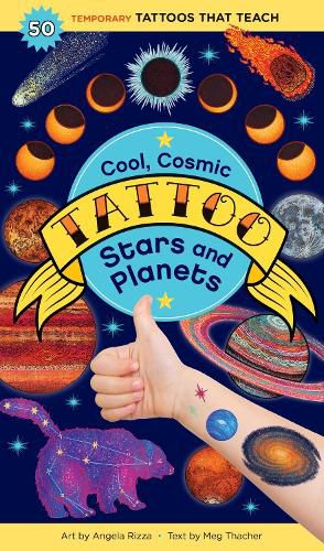 Cover image for Cool, Cosmic Tattoo Stars and Planets