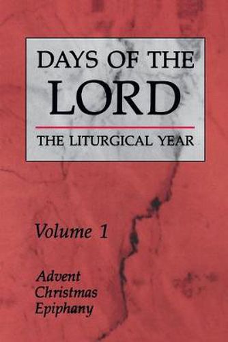 Cover image for Days of the Lord: Advent, Christmas, Epiphany