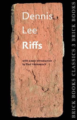 Cover image for Riffs: Brick Books Classics 3