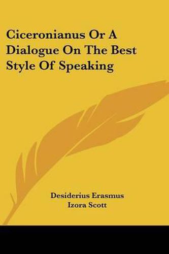 Cover image for Dialogue on the Best Style of Speaking