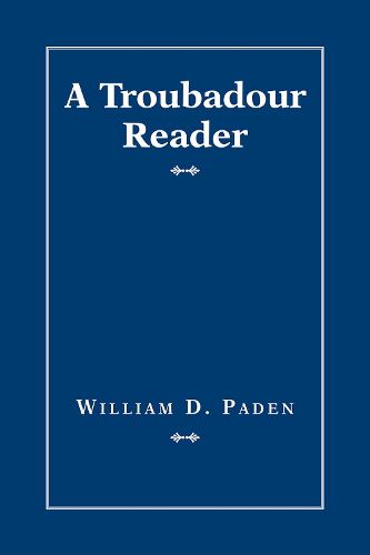 Cover image for A Troubadour Reader