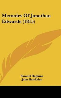 Cover image for Memoirs of Jonathan Edwards (1815)