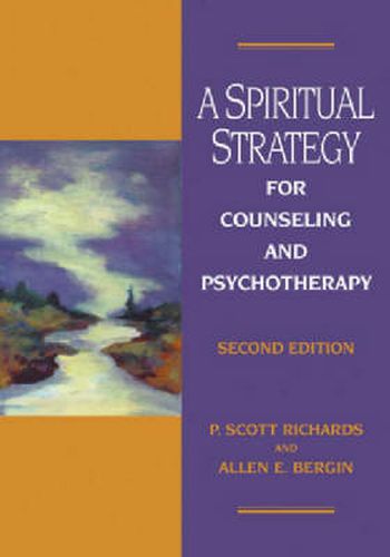 Cover image for A Spiritual Strategy for Counseling and Psychotherapy