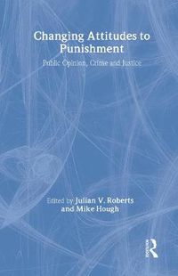 Cover image for Changing Attitudes to Punishment