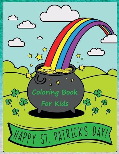 Cover image for Happy St. Patrick's Day Coloring Book