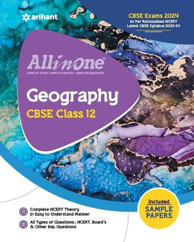 Cover image for All In One Class 12th Geography for CBSE Exam 2024