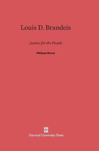 Cover image for Louis D. Brandeis