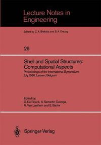 Cover image for Shell and Spatial Structures: Computational Aspects: Proceedings of the International Symposium July 1986, Leuven, Belgium