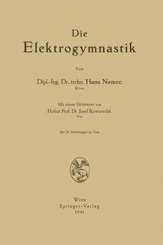 Cover image for Die Elektrogymnastik
