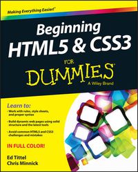 Cover image for Beginning HTML5 & CSS3 For Dummies