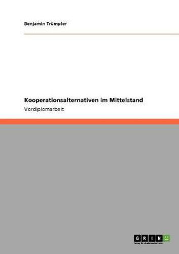 Cover image for Kooperationsalternativen im Mittelstand