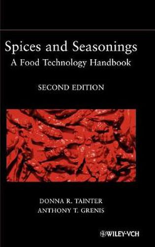 Cover image for Spices and Seasonings: A Food Technology Handbook