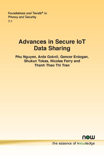 Cover image for Advances in Secure IoT Data Sharing