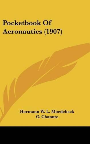 Cover image for Pocketbook of Aeronautics (1907)