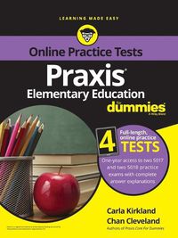 Cover image for Praxis Elementary Education For Dummies with Online Practice Tests