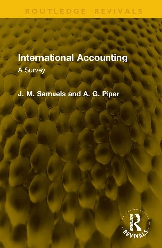 Cover image for International Accounting