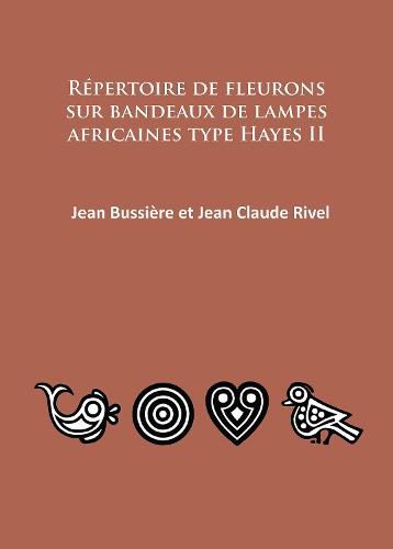 Repertoire de fleurons sur bandeaux de lampes africaines type Hayes II