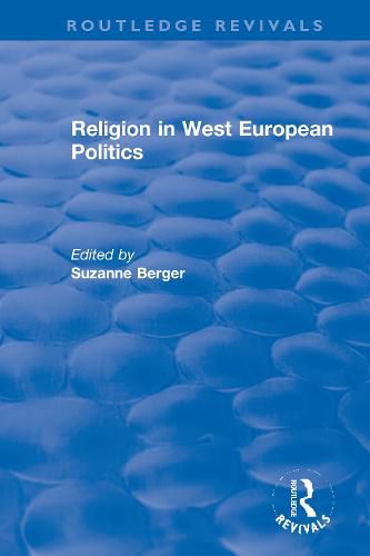 Cover image for Religion in West European Politics