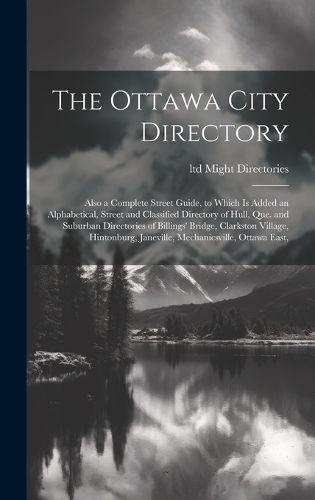 Cover image for The Ottawa City Directory