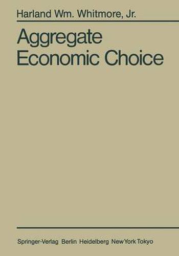 Cover image for Aggregate Economic Choice