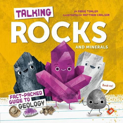 Cover image for Talking Rocks and Minerals: Fact-Packed Guide to Geology