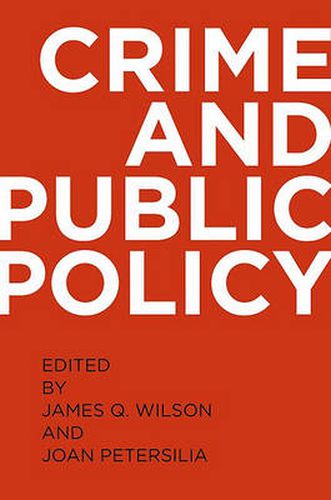 Cover image for Crime and Public Policy